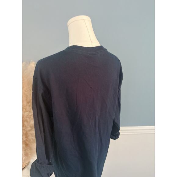 Frog Skateboards Long Sleeve Shirt Size Medium Crewneck Graphic Tee Navy Blue - Picture 7 of 9